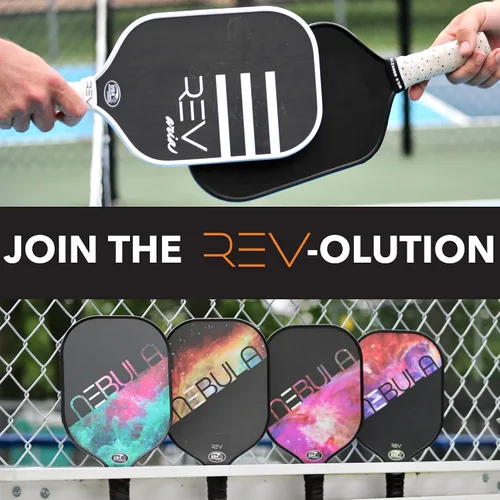 Miniatura 4 de Rev Pickleball Pro-Performance Paddle - Pickleball Racket - Carbon Fiber Face - Thermoformed with Foam-Injected Walls - 14mm - 16.5"x7.5"- 8oz - USA