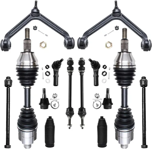 Miniatura 32 de Detroit Axle - Kit de suspensión frontal de 16 piezas para RWD Chrysler 300 Dodge Charger Challenger Magnum 6 brazos de control con rótulas 2