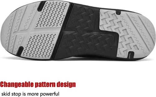 Miniatura 4 de ulogu Zapatos de senderismo impermeables para hombres y mujeres, cómodos, ligeros, antideslizantes, para caminar todo el día, para trabajar y caminar