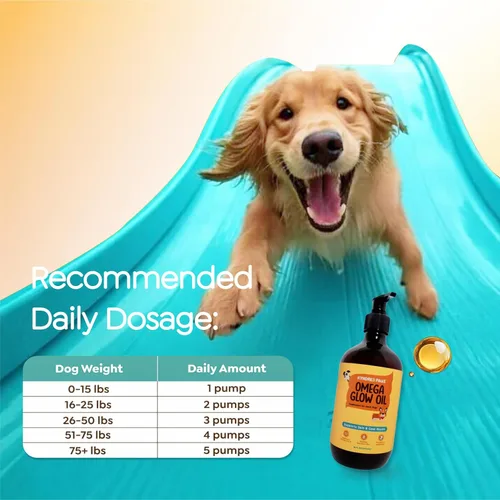 Miniatura 8 de Aceite Omega-3-6-9 para perros, con sabor natural y sin olor a pescado, 8.5 onzas líquidas, alternativa al aceite de pescado a base de salmón, 52%