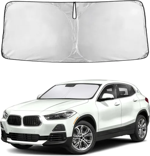 Miniatura 362 de EcoNour Parasol para parabrisas compatible con Hyundai Tucson 2016-2019 2020 2021, visera solar para parabrisas delantero y ventana, bloqueador