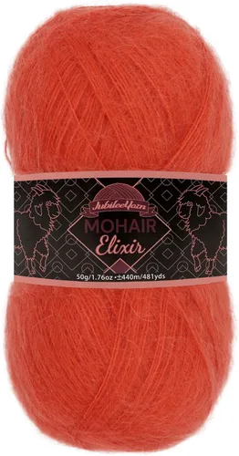 Miniatura 93 de JubileeYarn Mohair Elixir Yarn - 50g/Skein Baby Wool Blend - Cosmopolitan - 1 Skein