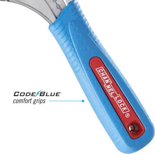 Miniatura 4 de Channellock 6WCB 6-Pulgadas Llave Inglesa Ajustable de Ancho Amplio, CÓDIGO AZUL