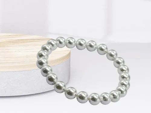 Miniatura 802 de Amazing Gemstone Pulsera de cristal para mujeres y hombres, pulsera de cristal curativo de protección, pulsera elástica con cuentas de piedras