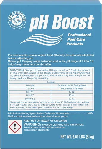 Miniatura 2 de ARM & Hammer Cuidado profesional de piscina pH Boost, 39.6 lb (caja de 6)