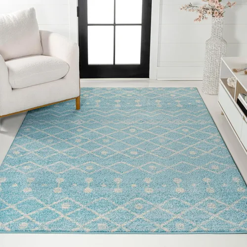 Miniatura 13 de JONATHAN Y Aksil - Alfombra marroquí Beni Souk negro/crema, 2 x 8 pies, bohemio, escandinavo, fácil limpieza para sala de estar, dormitorio, cocina