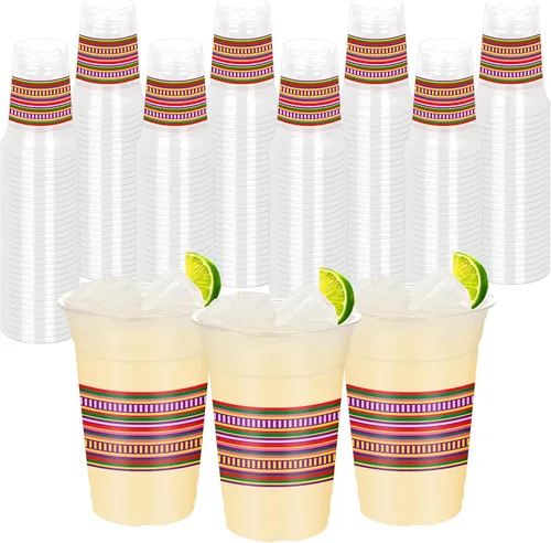 Miniatura 16 de 50 piezas de vasos del 4 de julio, vasos de plástico patrióticos de 16 oz para decoraciones del 4 de julio, recuerdos de fiesta patrióticos, vaso