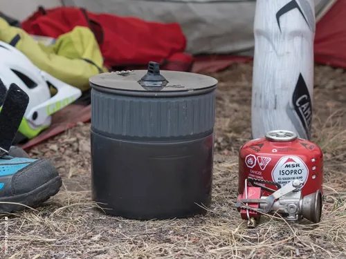 Miniatura 5 de MSR PocketRocket 2 - Kit de mini estufa ultraligera para acampar y mochilero