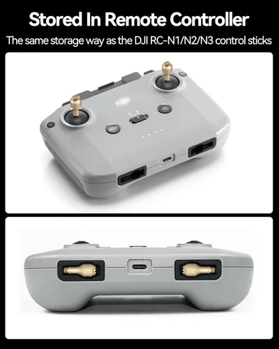 Miniatura 6 de LKTOP 2 pares de joystick de control remoto para DJI RC-N3/N2/N1, SKYROVER X1, piezas de repuesto para DJI Neo, Flip, Mini 4K, Mini 3/3 Pro, Mini