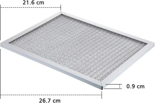 Miniatura 2 de Jovitec Paquete de 2 filtros de ventilación de aluminio para campana extractora compatibles con Broan Kenmore, F40000, 41000, 42000-K, Nutone