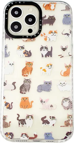Miniatura 56 de Funda para iPhone 15 Pro Max para Mujeres, Transparente Lindo Panda Dibujos Animados Arte Animal Estampado Diseño Femenino Kawaii Estético
