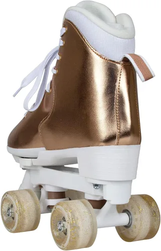 Miniatura 3 de Circle Society Adjustable Kids Roller Skates, Sizes 12-3 & 3-7 US, Indoor & Outdoor Roller Skates, Comfortable Lace-Up Design for Beginners, Fun