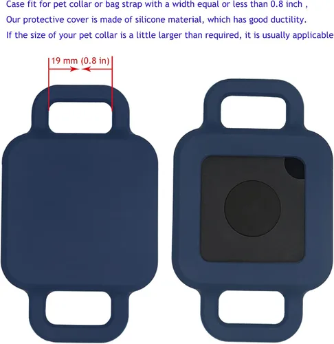 Miniatura 2 de Funda compatible con Tile Pro (2020 y 2018), funda de silicona protectora antiarañazos para Tile Pro (2020 y 2018), accesorio de placa de perro