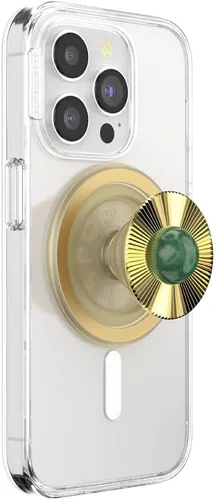 Miniatura 14 de Agarre para teléfono PopSockets con soporte expandible, agarre adhesivo - Confeti de aluminio oro rosa Lámina de oro rosa