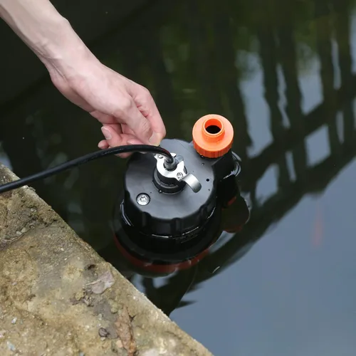 Miniatura 6 de Bomba de agua sumergible, 1/3 HP 2500 GPH Bomba de drenaje de agua limpia eléctrica portátil para drenaje de piscinas, inundaciones, piscina y sótano