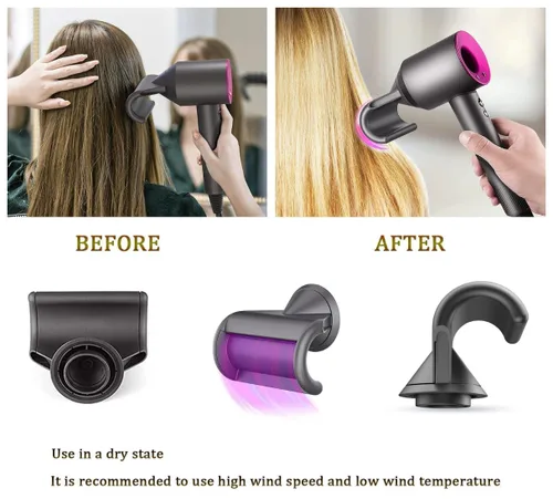 Miniatura 3 de Accesorio de boquilla anti-vuelo para secador de pelo Dyson Supersonic HD01 HD02 HD03 HD04 HD08