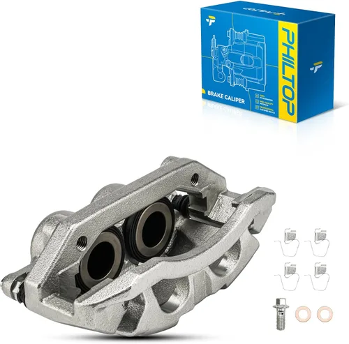 Miniatura 100 de PHILTOP Pinza de freno delantera compatible con S10 1982-2003, Sonoma 1991-2003, Camaro 1982-1992, El Camino 1978-1987, Monte Carlo 1978-1988
