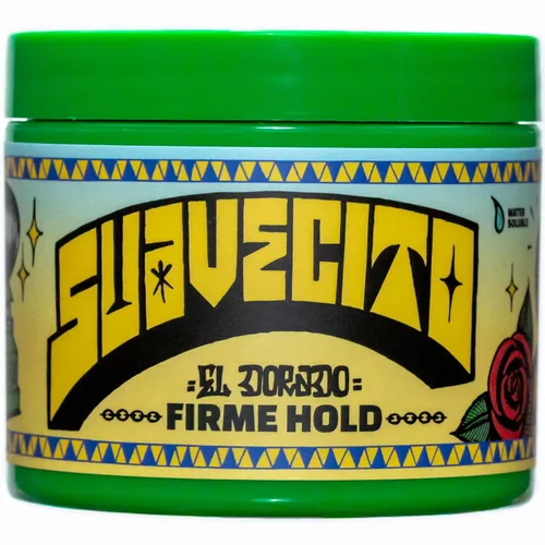 Suavecito Pomade Firme (fuerte), capacidad de 4 onzas, 1 paquete, pomada para hombres, cera a base de agua de brillo medio como gel para el cabello