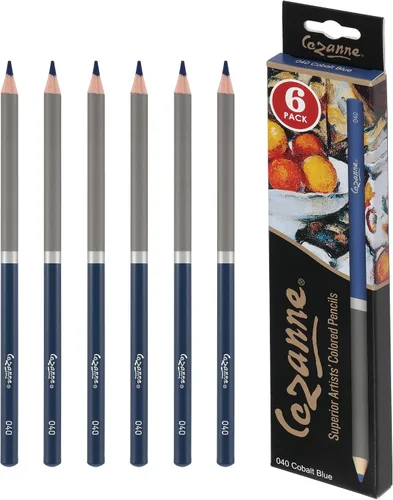 Miniatura 32 de Cezanne Creative Mark - Lápices de colores de primera calidad, tierra italiana, paquete de 6 lápices de dibujo altamente pigmentados, lápices