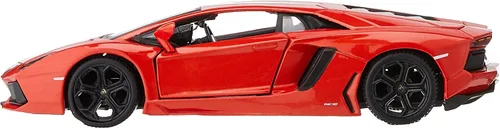 Miniatura 3 de Vehículo Maisto Lamborghini Aventador, LP 700, 4 Diecast, Anaranjado metálico