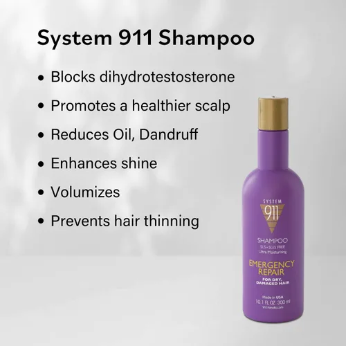 Miniatura 3 de Hayashi System 911 Shampoo 10.1oz & Emergency Pak 8.4oz "Set