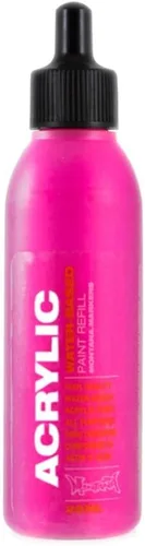 Miniatura 10 de Montana - Recambios de tinta de marcador acrílico, botella de 6.1 fl oz, luz verde choque (045461)