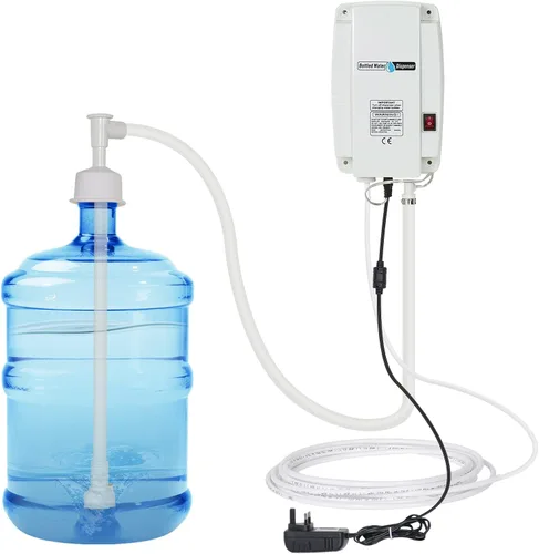 TDRSUPER Sistema de bomba dispensadora de agua embotellada con una sola entrada, bomba de agua eléctrica de 110V 60PSI para agua potable, compatible