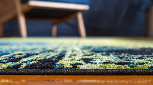 Miniatura 4 de Unique Loom colección Lyon - Alfombra abstracta y moderna