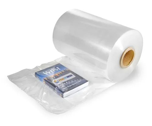 Miniatura 2 de PrintFinish Rollo de envoltura retráctil de 14 pulgadas x 2625 pies en el centro – calibre 100, 25 micrones (14")