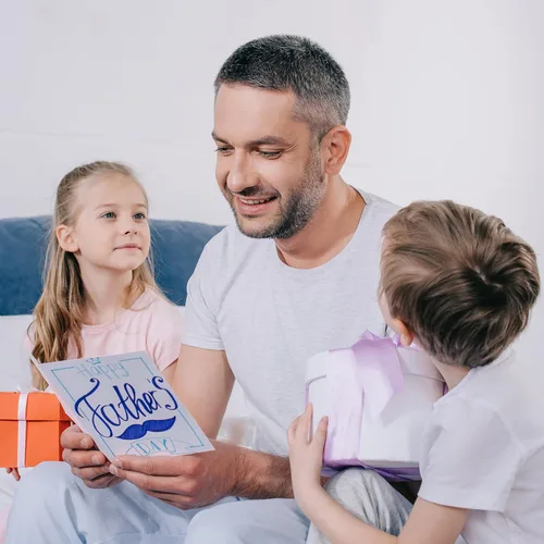 Miniatura 2 de Julazy Manta de regalo para el día del padre, regalos de cumpleaños para papá de parte de hija e hijo, manta de 60 x 50 pulgadas, regalo para papá