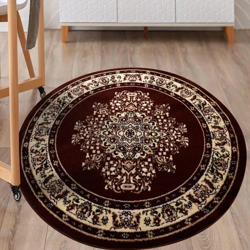 Miniatura 22 de Antep Rugs - Alfombra oriental tradicional de 2 x 3 con medallón para interiores Siesta (azul marino, 2 pies x 3 pies)