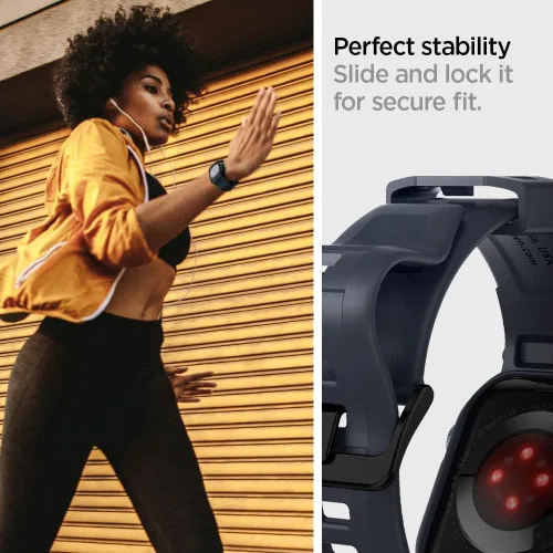 Miniatura 8 de Spigen for Apple Watch Band with Case, Rugged Armor Pro Compatible with Ultra 3/2/1 49mm, Series 11/10 46/42mm, 9/8/7 45/41mm, SE3/SE2/SE/6/5/4