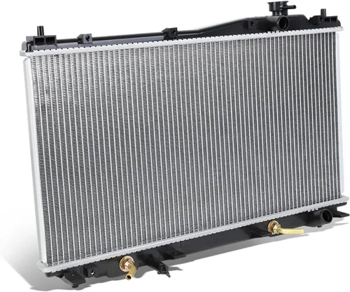 Miniatura 2 de DNA Motoring OEM-RA-2354 2354 Radiador de aluminio compatible con Honda Civic 01-05 1.7L AT, 25-7/8 pulgadas de ancho x 13-3/4 pulgadas de alto x