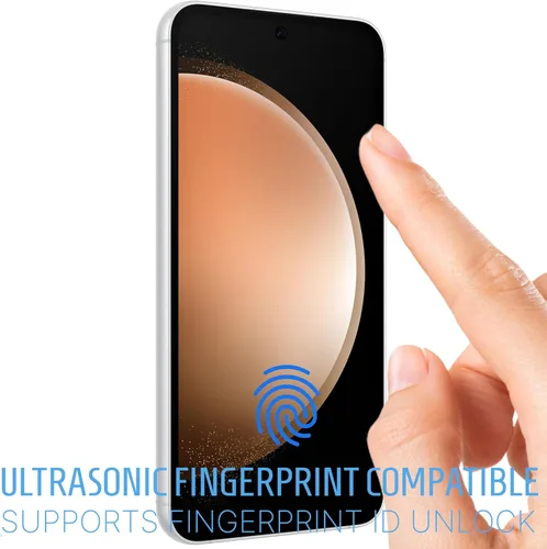 Miniatura 6 de Inskin Protector de pantalla de vidrio templado para Samsung Galaxy S23 FE 5G de 6.4 pulgadas [2023] – Ultimate 2+2 Set con protector de lente