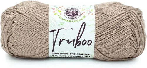 Miniatura 50 de (1 Madeja) Lion Brand Yarn Truboo Yarn, Aguamarina