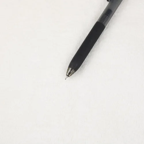 Miniatura 4 de U-RIGHT Quiet Clicker Gel Ink Pen 0.7 mm Black Ink