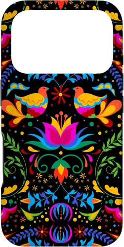 Miniatura 30 de Funda para iPhone 17 de Mexican Heritage Otomi Pride Love Peace Doves