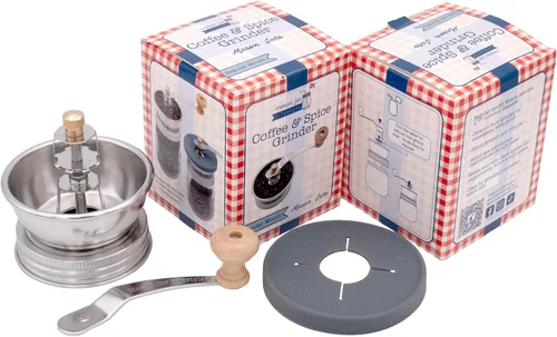 Miniatura 3 de Tapa de molinillo de café para tarros Mason de boca regular