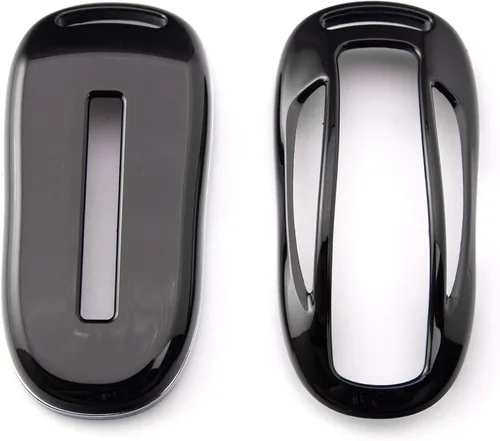 Miniatura 4 de Xotic Tech - Funda protectora para llave de control remoto sin llave, color negro brillante, compatible con Tesla Model X