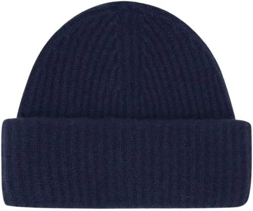 Miniatura 2 de Gorro de punto grueso para mujer, 100% cachemira, suave y elástico, cálido para invierno