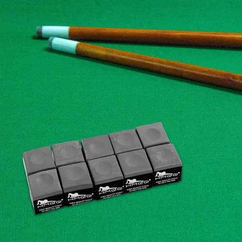 Miniatura 6 de HMQQ Pool Cue Chalk – 12 Pack Billiard Chalk, Low Dust & Anti-Slip Cue Chalk for Smooth, Accurate Shots – 6 Colors Available for Pool Lovers, Home