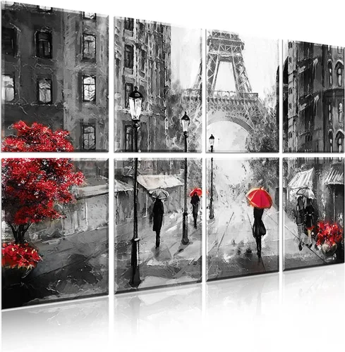 Miniatura 9 de Paquete de 6 paneles de pared acústicos artísticos decorativos, mejor tratamiento acústico que la espuma, paneles de pared de alta calidad Montaña