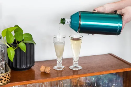 Miniatura 6 de Enfriador de vino y champán (turquesa)