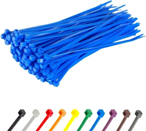 Miniatura 118 de GTSE - Paquete de 100 bridas con cremallera de 20.3 cm, color plateado/gris, 8.06 kg de resistencia, bridas de nailon grises resistentes a los rayos
