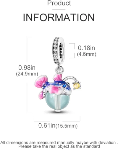 Miniatura 73 de Hapour Dijes de plata de ley 925 para pulseras, collar, joyería europea, colgante de cuentas para mujeres y madres