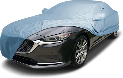 Miniatura 64 de iCarCover Funda de automóvil personalizada para Mazda 1200 (1970), impermeable, para todo tipo de clima, lluvia, nieve, UV, protector solar