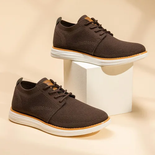 Miniatura 9 de Bruno Marc Zapatillas de malla para hombre Oxfords ligeras