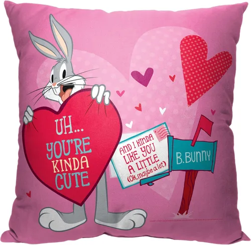 Miniatura 19 de Northwest Warner Bros. Looney Tunes - Almohada de 18 x 18 pulgadas, soplada
