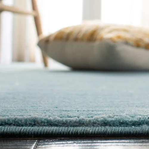 Miniatura 5 de SAFAVIEH Alfombra de Área 9x12 - Colección Vision - Grande - Aguamarina, Diseño Moderno Degradado, No Desprende Pelusa y Fácil de Limpiar, Ideal Azul