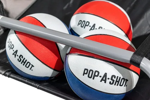 Miniatura 5 de Pop-A-Shot - Tailgate Game with NCAA Graphics l Arcade Basketball Inside, Out, and On The Go Infrared Sensor Scoring 3 Balls Foldable
